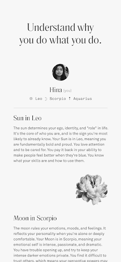 Co–Star Personalized Astrology