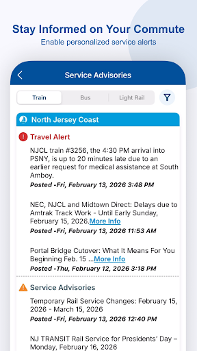 NJ TRANSIT Mobile App