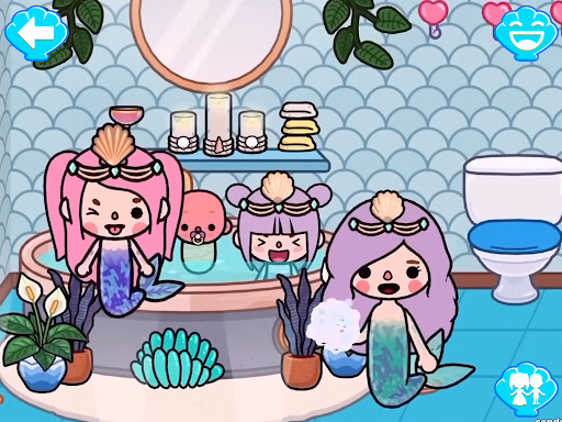Mermaid Games: Princess Salon