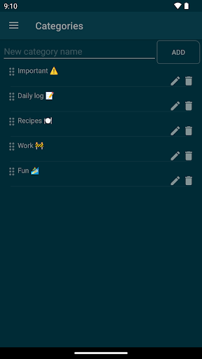 Notepad - simple notes
