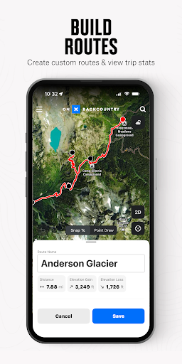 onX Backcountry Trail Maps GPS