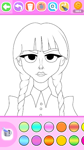 Princess Coloring Book Glitter