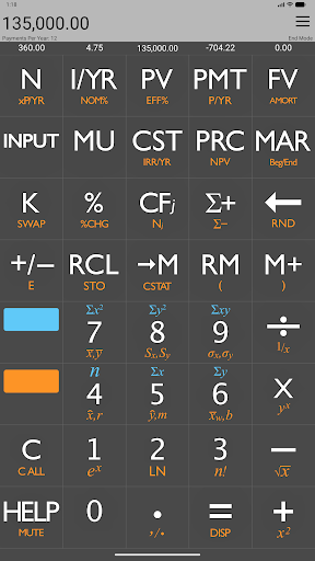 10bii Financial Calculator