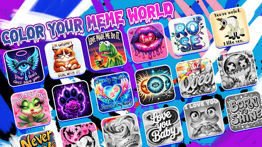 Meme Color Pro：Color by Number