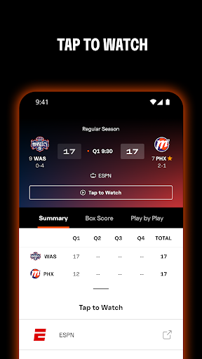 WNBA - Live Games & Scores