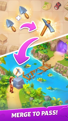 Merge Adventure: Travel Games