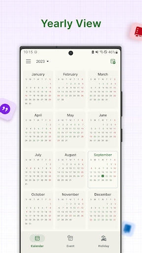 Holiday Calendar