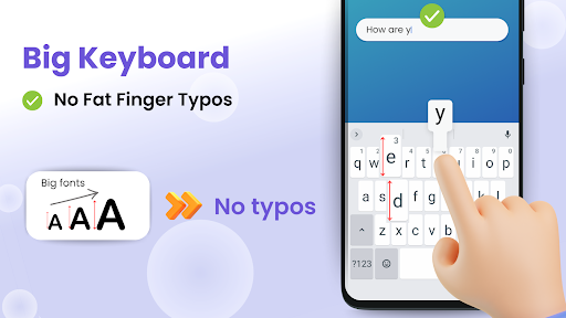Big Keyboard: Easy Homescreen