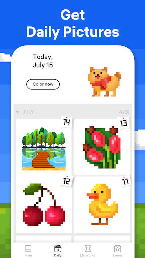 Pixel Art - Color by Number