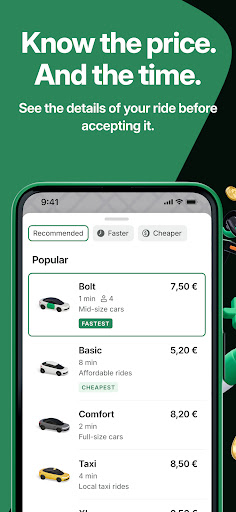 Bolt: Request a Ride