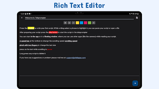 Nano Teleprompter