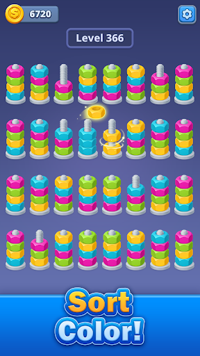 Nuts Factory: Sort Puzzle