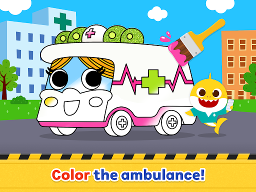 Baby Shark Car Town: Kid Games