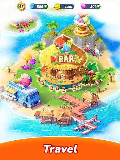 Tasty Travels: Merge Game