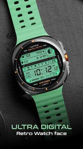 ULTRA Digital Retro watch face