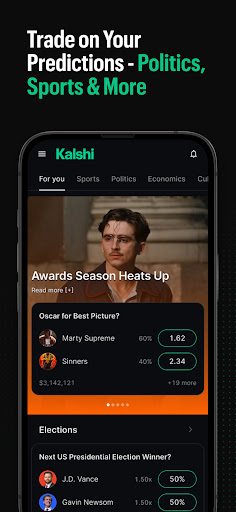 Kalshi: Trade News & Sports