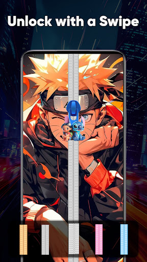 Zipper Lock Screen & Wallpaper