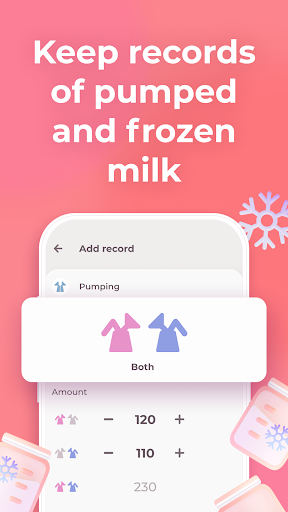 Breastfeeding tracker Pump log