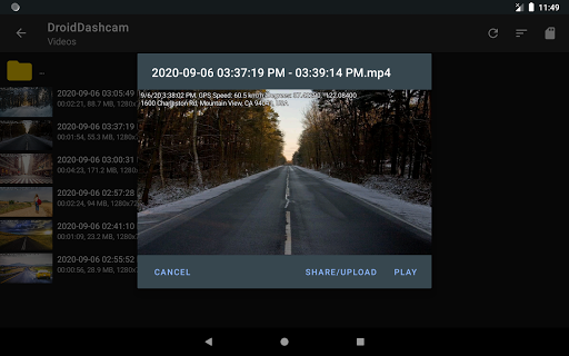 Droid Dashcam - Video Recorder