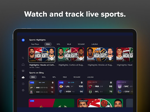 Sling: Live TV + Freestream