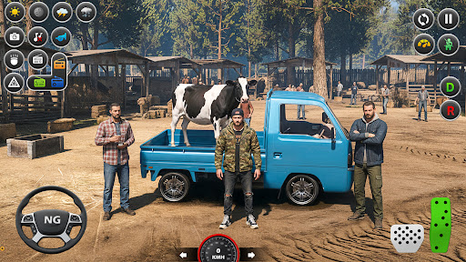 Animal Cargo Truck Game 3D
