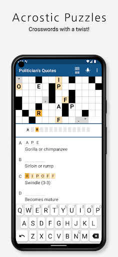 Acrostic Crossword Puzzles