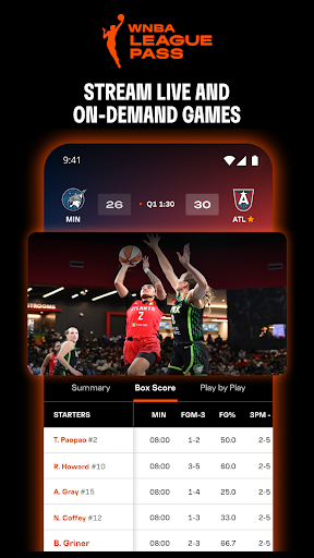 WNBA - Live Games & Scores