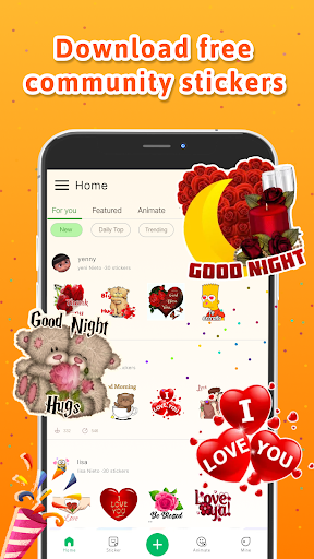 Personal stickers StickerMaker