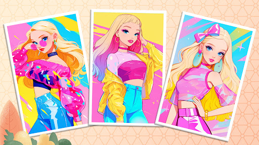 Doll Color: Princess Coloring