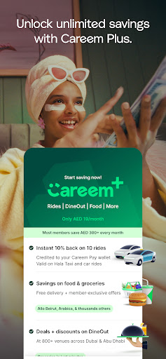 Careem: Taxi, Food & Delivery