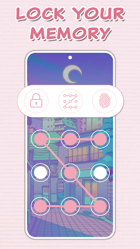 Diary with Fingerprint Lock