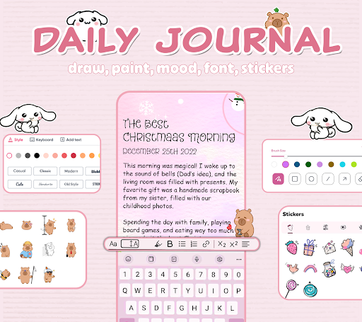 Diary with Fingerprint Lock