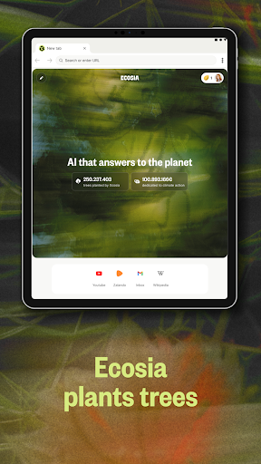 Ecosia: Search to plant trees