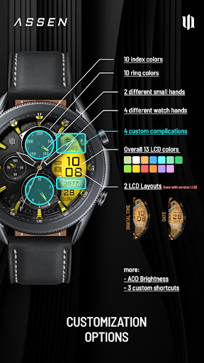 S4U Assen - Hybrid watch face