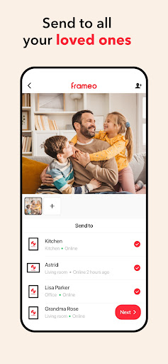 Frameo: Share to photo frames