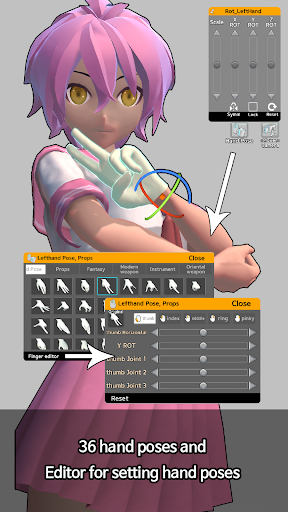 Easy Pose - 3D pose making app