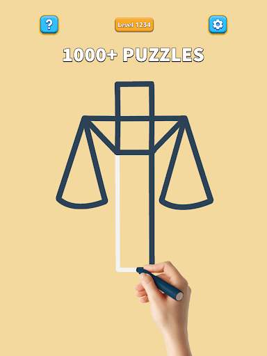 One Line: Drawing Puzzle Game