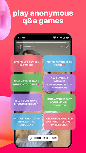Tellonym: anonymous questions