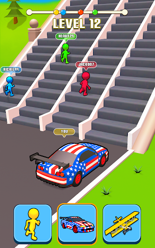 Shape Transform: Shifting Car