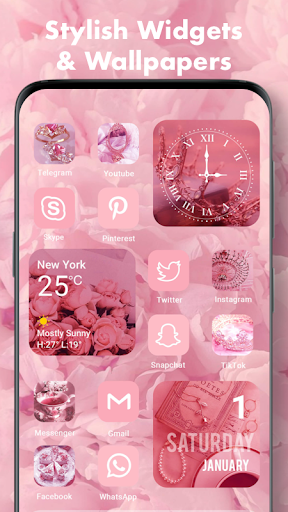 Widgets Art - Wallpaper, Theme