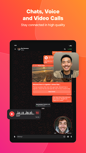 Online chat, calls - Gem Space