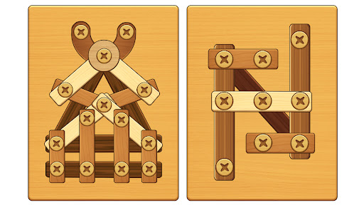 Screw Puzzle: Wood Nut & Bolt™