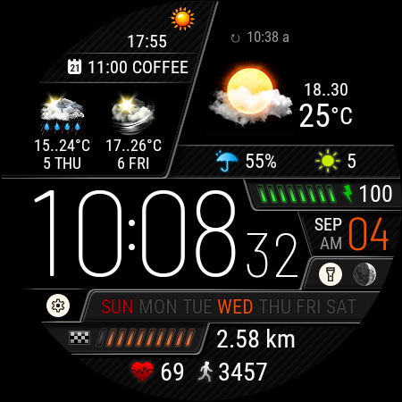 Weather watch face W6.5