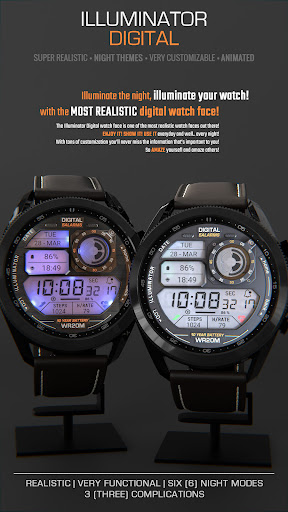 ILLUMINATOR Digital Watch face