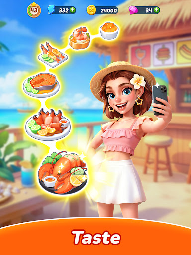 Tasty Travels: Merge Game