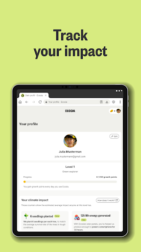 Ecosia: Search to plant trees