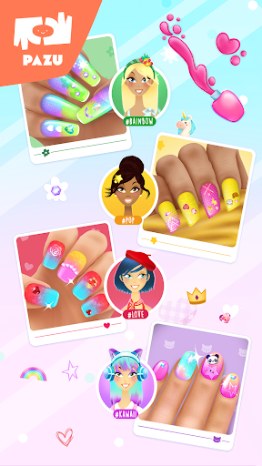 Girls Nail Salon - Kids Games