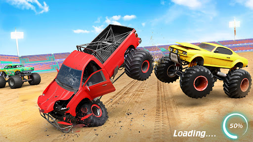 Mega Ramp Monster Truck Stunts
