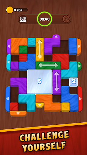 Wood Color Jam - Block Puzzle