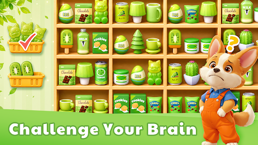 3D Goods Store: Sorting Games